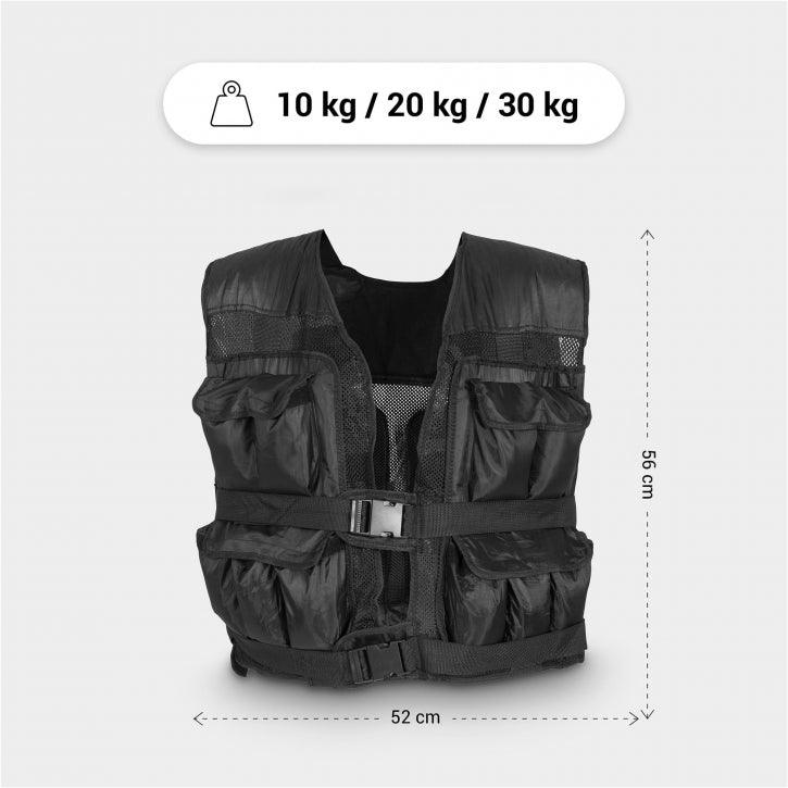 Chaleco Lastrado 10 - 30 kg - Gorilla Sports ES