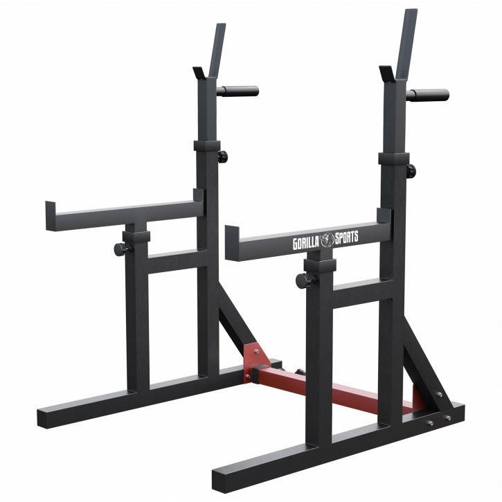 Soporte para Sentadillas Ajustable - Gorilla Sports ES