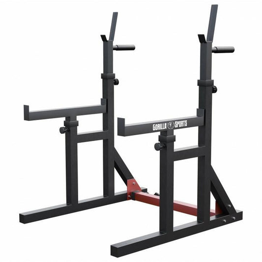 Soporte para Sentadillas Ajustable - Gorilla Sports ES