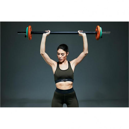 Disco de Pesas Olímpico de Goma con Triple Agarre 1,25 - 25 kg - Gorilla Sports ES
