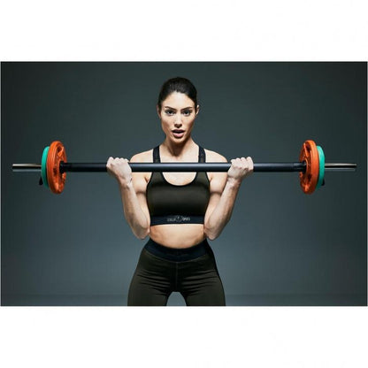 Disco de Pesas Olímpico de Goma con Triple Agarre 1,25 - 25 kg - Gorilla Sports ES