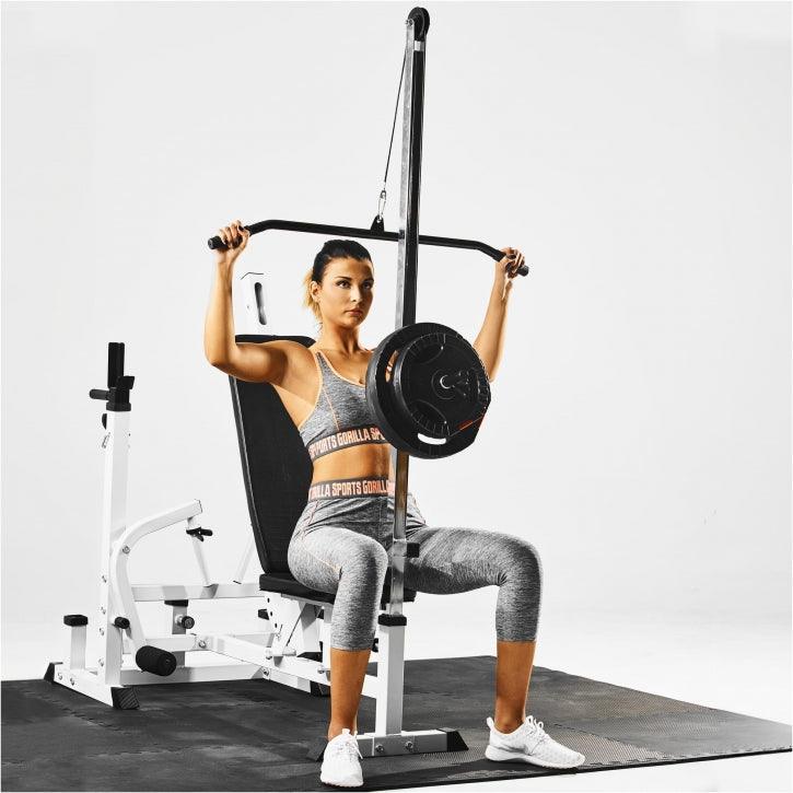 Torre de Polea para la Multiestación Home Gym - Gorilla Sports ES