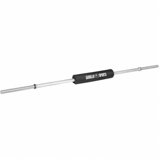 Barra de Pesas 170 cm con Protección para el Cuello - Gorilla Sports ES