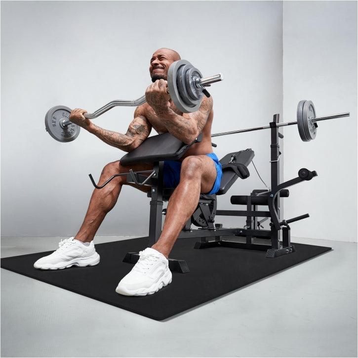 Protector de Suelo - 6 baldosas + 12 bordes - Gorilla Sports ES