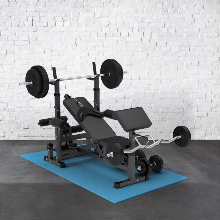 Protector de Suelo - 6 baldosas + 12 bordes - Gorilla Sports ES