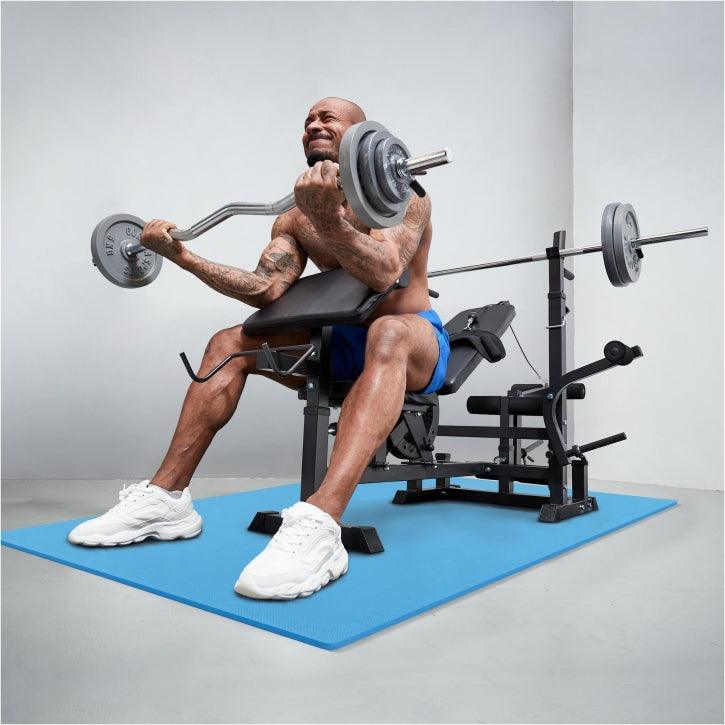 Protector de Suelo - 6 baldosas + 12 bordes - Gorilla Sports ES