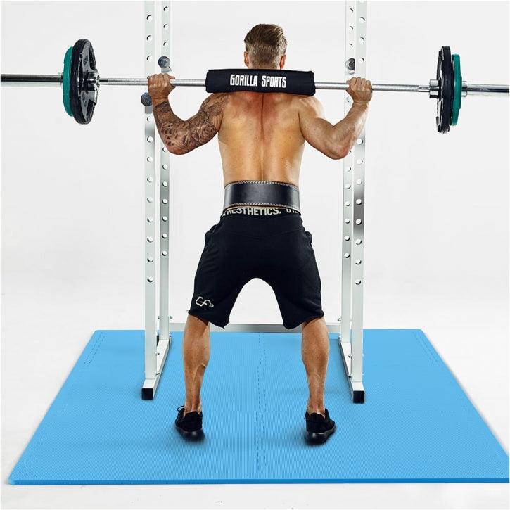 Protector de Suelo - 6 baldosas + 12 bordes - Gorilla Sports ES