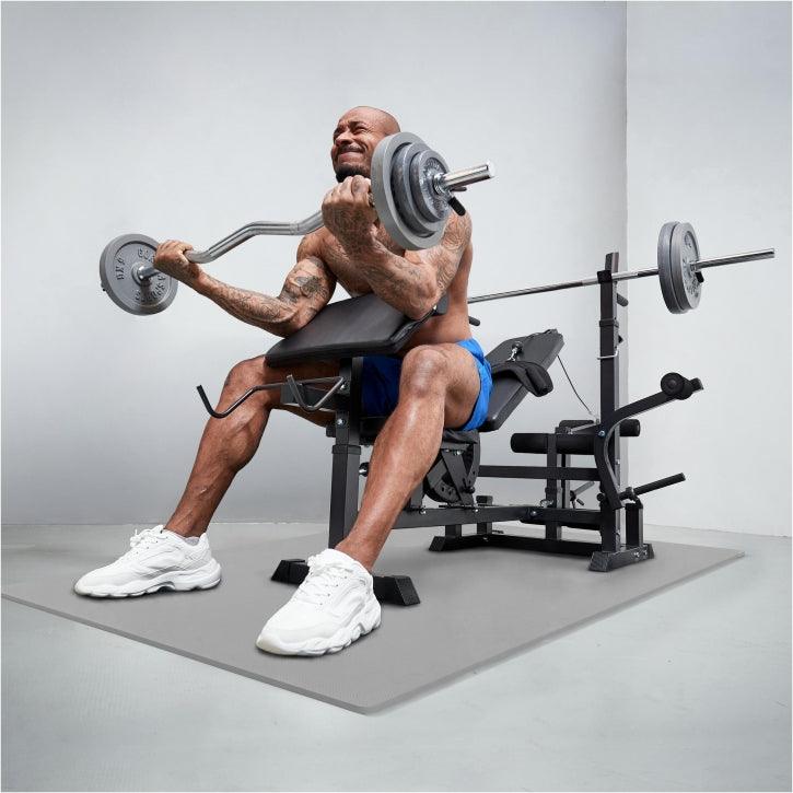 Protector de Suelo - 6 baldosas + 12 bordes - Gorilla Sports ES