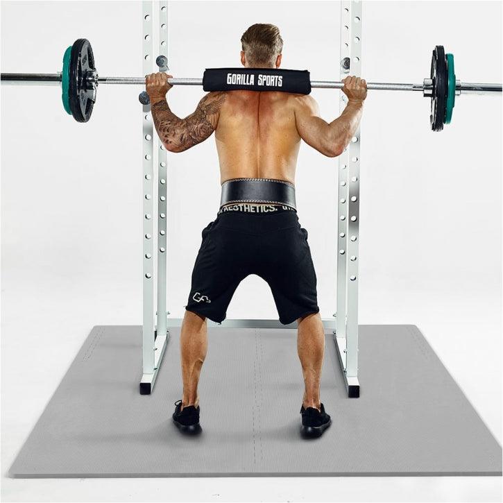 Protector de Suelo - 6 baldosas + 12 bordes - Gorilla Sports ES