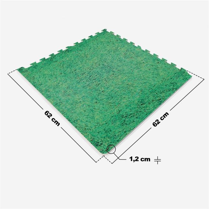 Protector de Suelo - 6 baldosas + 12 bordes - Gorilla Sports ES