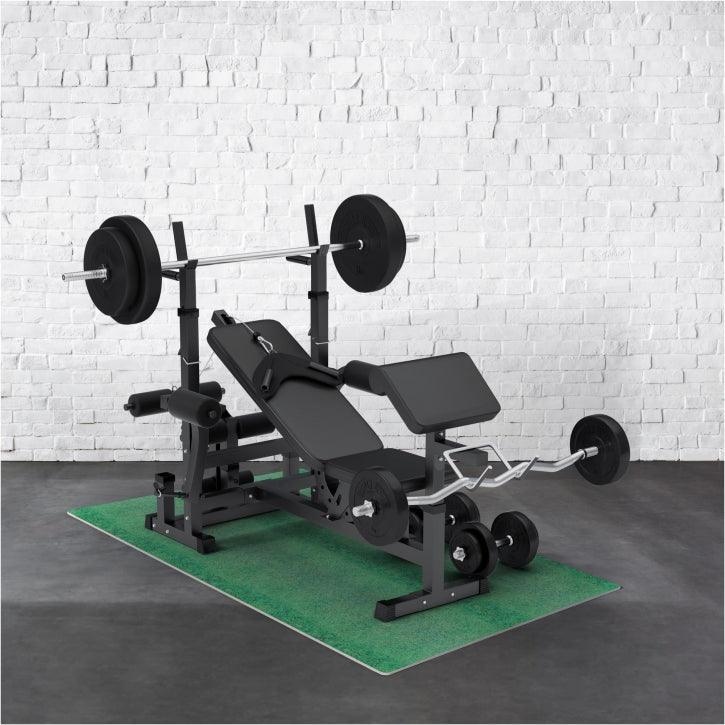 Protector de Suelo - 6 baldosas + 12 bordes - Gorilla Sports ES