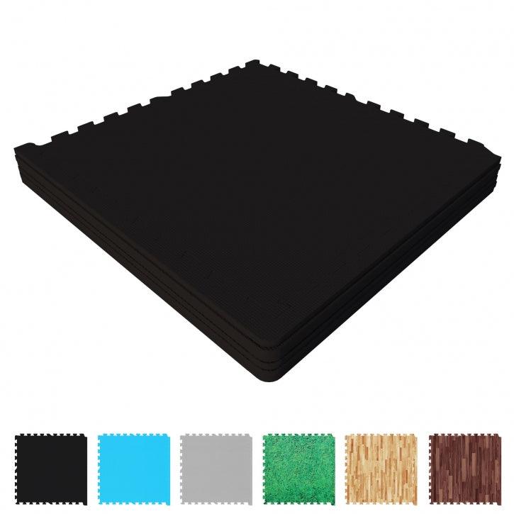 Protector de Suelo - 6 baldosas + 12 bordes - Gorilla Sports ES