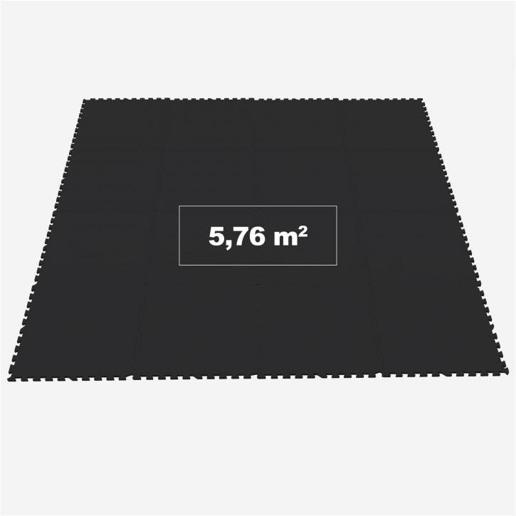 Protector de Suelo - 16 baldosas sin bordes - Gorilla Sports ES