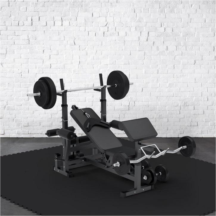 Protector de Suelo - 16 baldosas sin bordes - Gorilla Sports ES