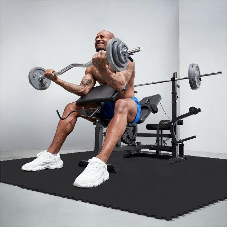 Protector de Suelo - 16 baldosas sin bordes - Gorilla Sports ES