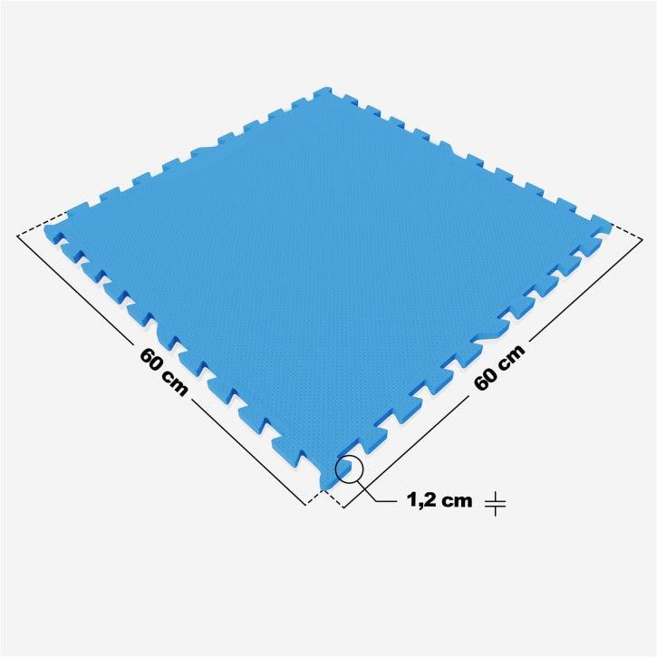 Protector de Suelo - 16 baldosas sin bordes - Gorilla Sports ES