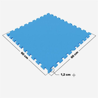 Protector de Suelo - 16 baldosas sin bordes - Gorilla Sports ES