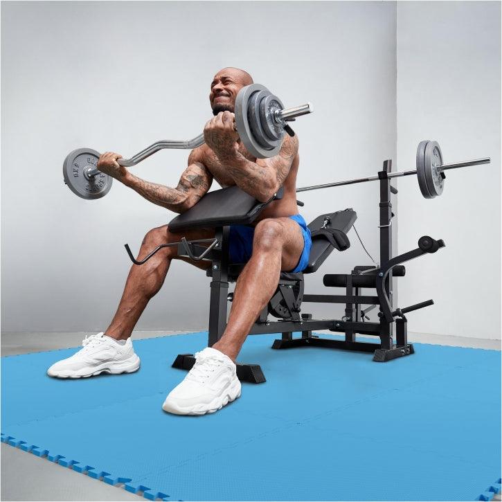 Protector de Suelo - 16 baldosas sin bordes - Gorilla Sports ES