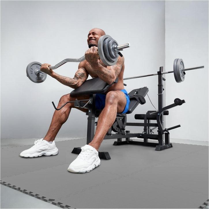 Protector de Suelo - 16 baldosas sin bordes - Gorilla Sports ES