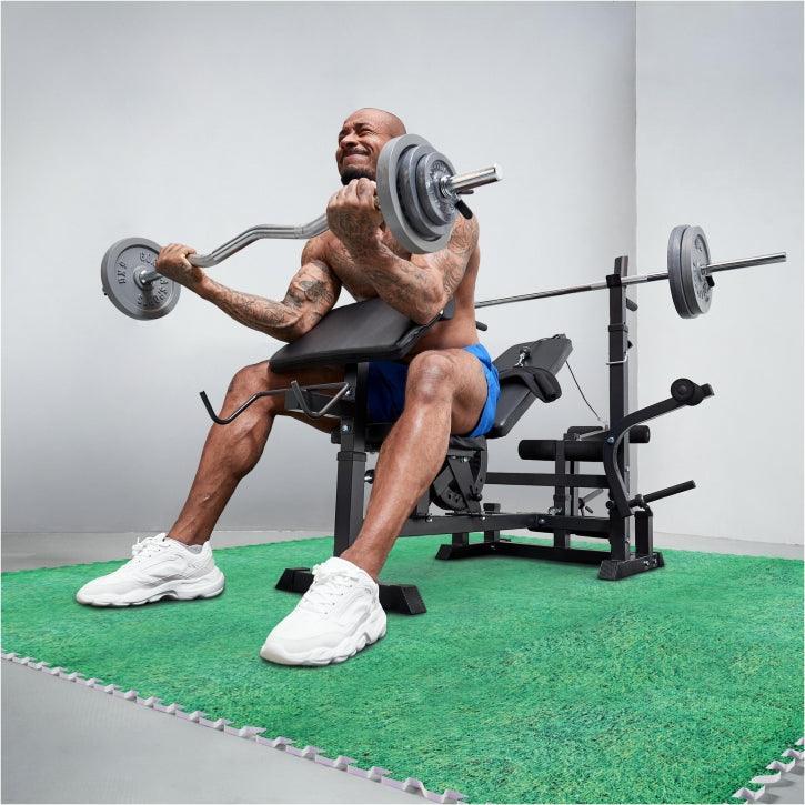 Protector de Suelo - 16 baldosas sin bordes - Gorilla Sports ES