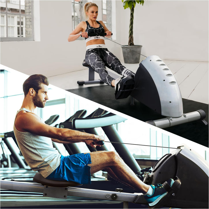 Máquina de Remo con Frenos Magnéticos - Gorilla Sports ES