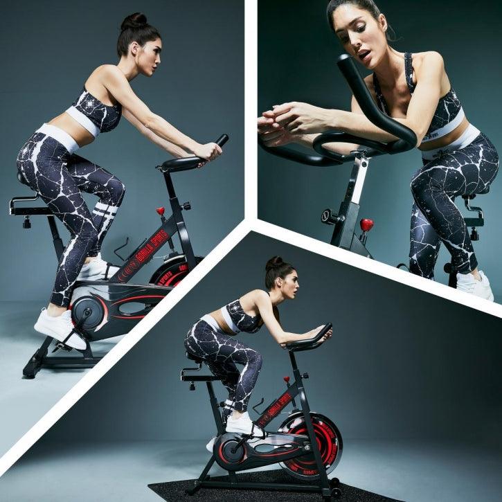 Bicicleta Estática Ciclo Indoor con Pedalier F25x50 - Gorilla Sports ES