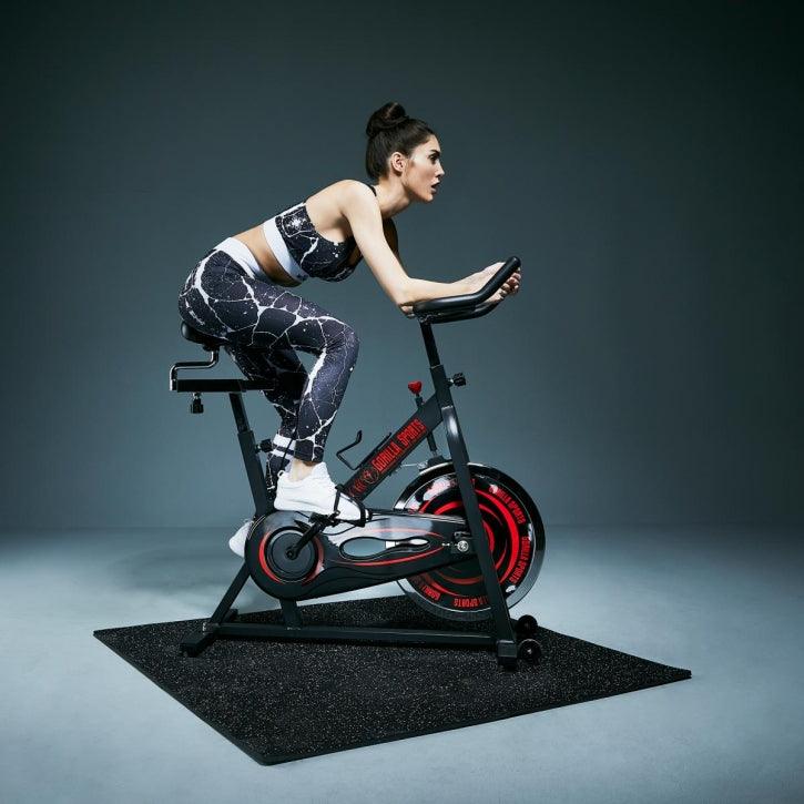 Bicicleta Estática Ciclo Indoor con Pedalier F25x100 - Gorilla Sports ES