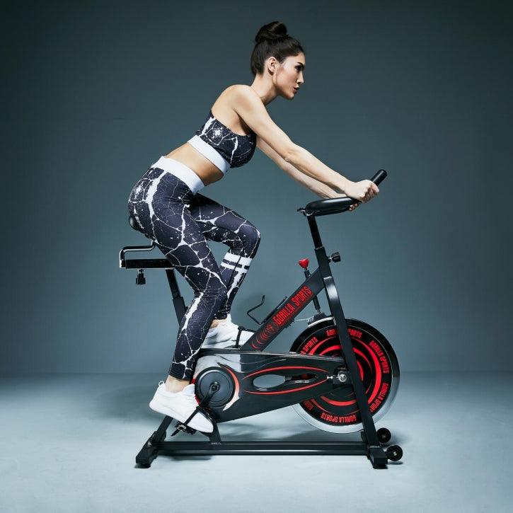 Bicicleta Estática Ciclo Indoor con Pedalier F25x100 - Gorilla Sports ES