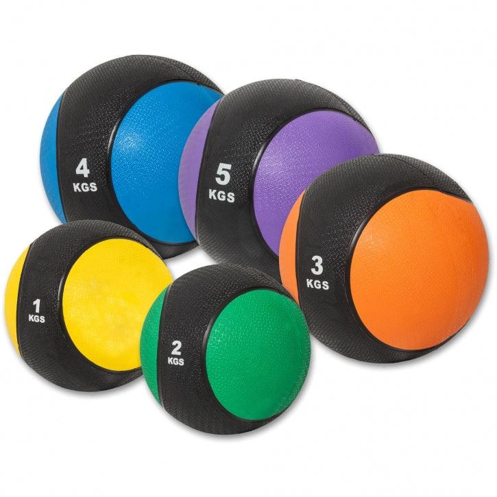 Balón Medicinal de Goma 1 - 10 kg - Gorilla Sports ES
