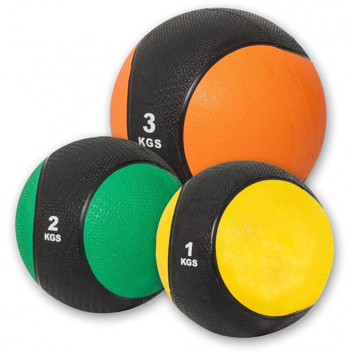 Balón Medicinal de Goma 1 - 10 kg - Gorilla Sports ES