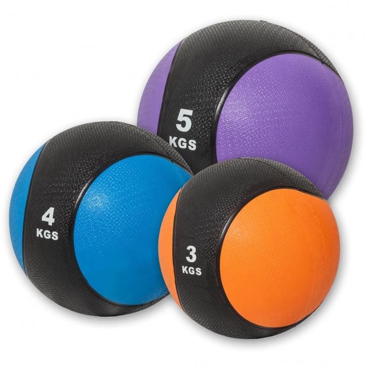 Balón Medicinal de Goma 1 - 10 kg - Gorilla Sports ES