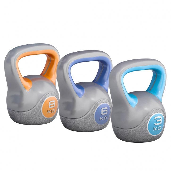 Kettlebell Stylish de Plástico 2 - 20 kg - Gorilla Sports ES