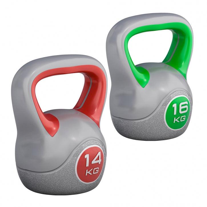 Kettlebell Stylish de Plástico 2 - 20 kg - Gorilla Sports ES