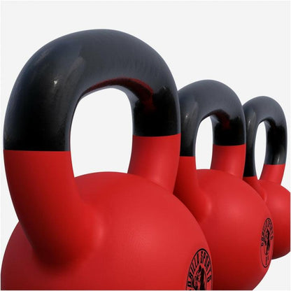 Kettlebell de Hierro Fundido con Revestimiento de Goma 2 - 32 kg - Gorilla Sports ES