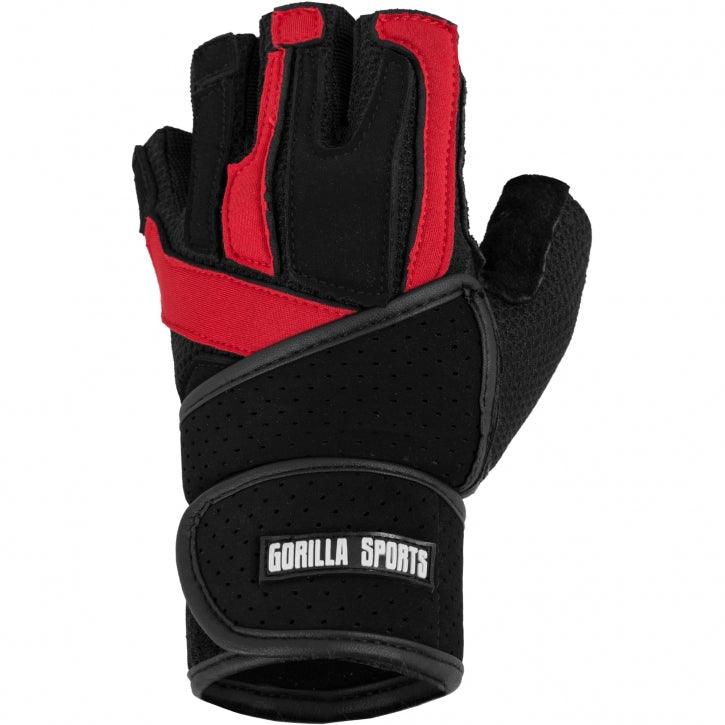 Guantes de Levantamiento de Pesas con Soporte para Muñecas - Gorilla Sports ES