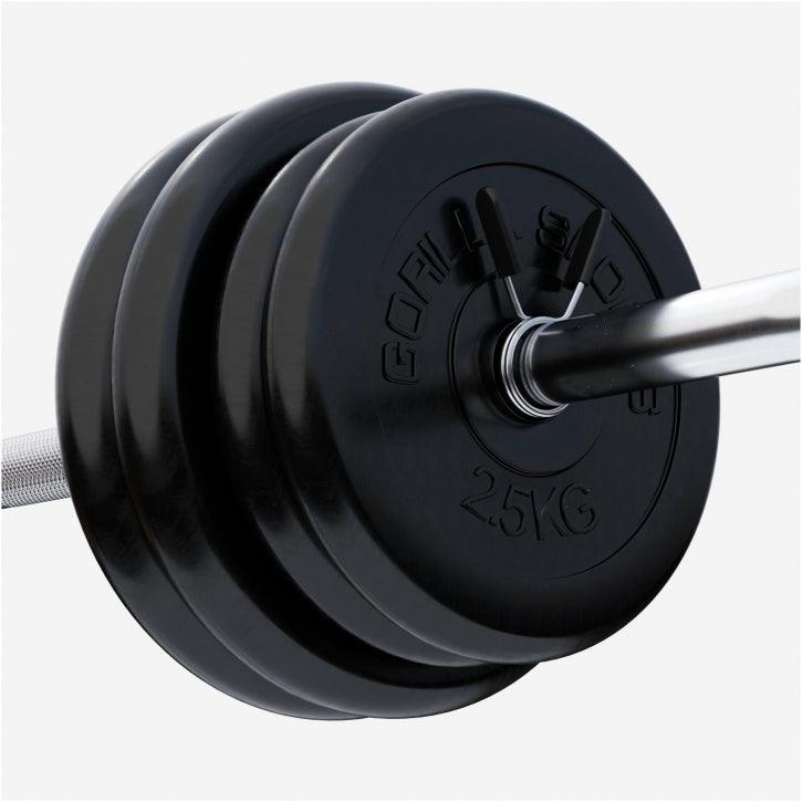 Disco de Pesas de Goma 1 - 25 kg - Gorilla Sports ES