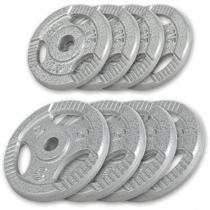 Juego de Disco de Pesas con Agarre 0,5 kg - 20 kg - Gorilla Sports ES