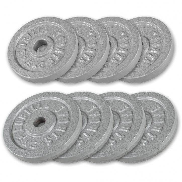 Disco de Pesas de Hierro Fundido 0,5 - 30 kg - Gorilla Sports ES