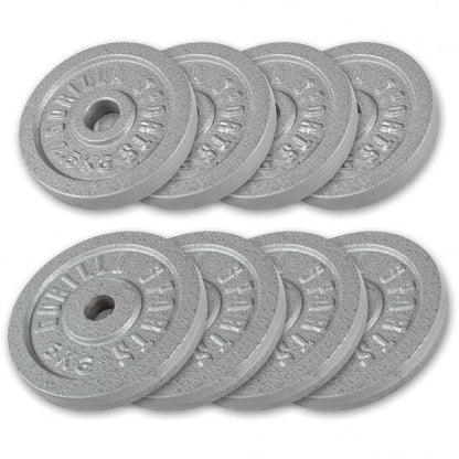Disco de Pesas de Hierro Fundido 0,5 - 30 kg - Gorilla Sports ES