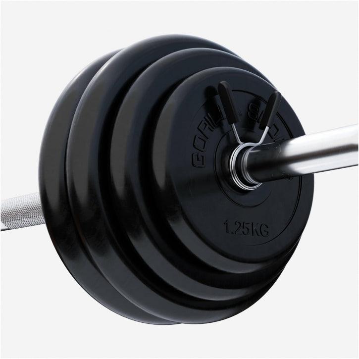 Disco de Pesas de Goma 1 - 25 kg - Gorilla Sports ES