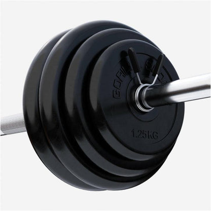 Disco de Pesas de Goma 1 - 25 kg - Gorilla Sports ES
