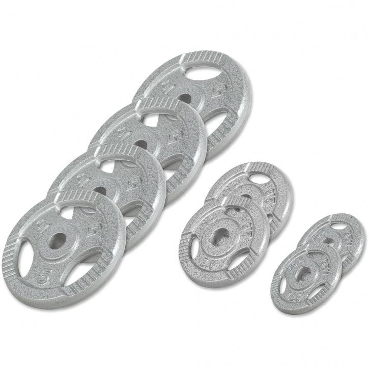 Juego de Disco de Pesas con Agarre 0,5 kg - 20 kg - Gorilla Sports ES