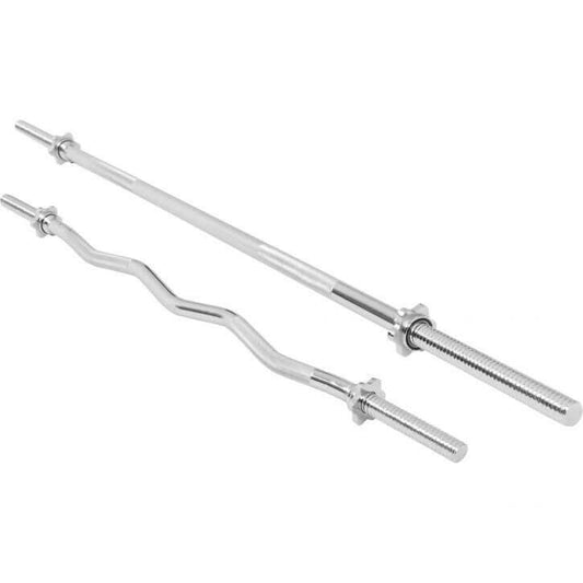 Set de Barra de Pesas + Barra de Curl Z - Gorilla Sports ES