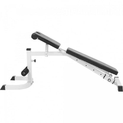 Banco de Musculación con Curl Predicador Ajustable - Gorilla Sports ES