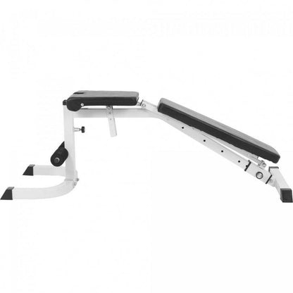 Banco de Musculación con Curl Predicador Ajustable - Gorilla Sports ES