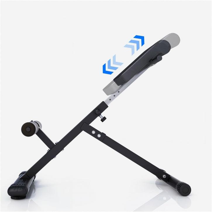 Banco de Hiperextensión Plegable - Gorilla Sports ES
