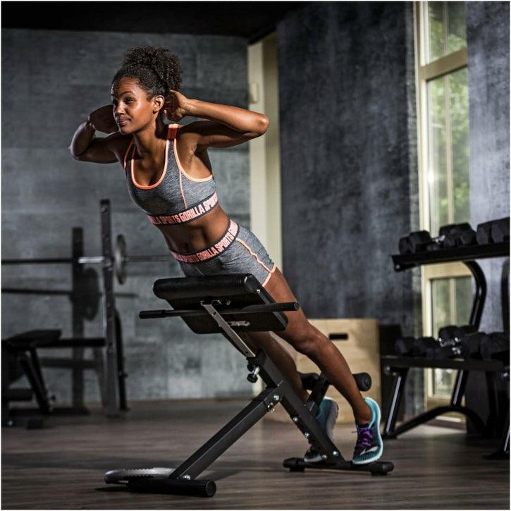 Banco de Hiperextensión Plegable - Gorilla Sports ES