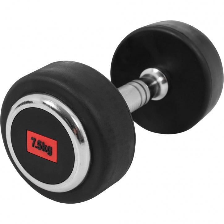 Mancuerna fija de Goma 2,5 - 50 kg - Gorilla Sports ES
