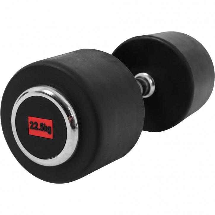 Mancuerna fija de Goma 2,5 - 50 kg - Gorilla Sports ES