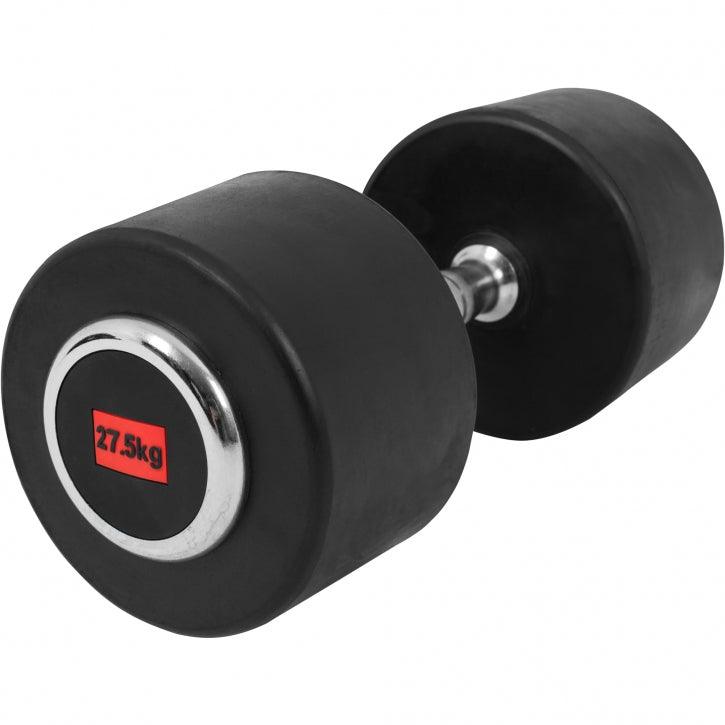 Mancuerna fija de Goma 2,5 - 50 kg - Gorilla Sports ES
